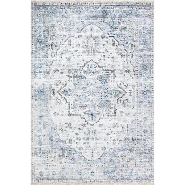 Bloom Rugs Caria Alfombra persa lavable antideslizante de