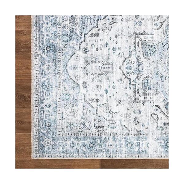 Bloom Rugs Caria Alfombra persa lavable antideslizante de