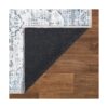 Bloom Rugs Caria Alfombra persa lavable antideslizante de
