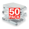 Paquete de 50 mantas de emergencia Mantas de Mylar_1