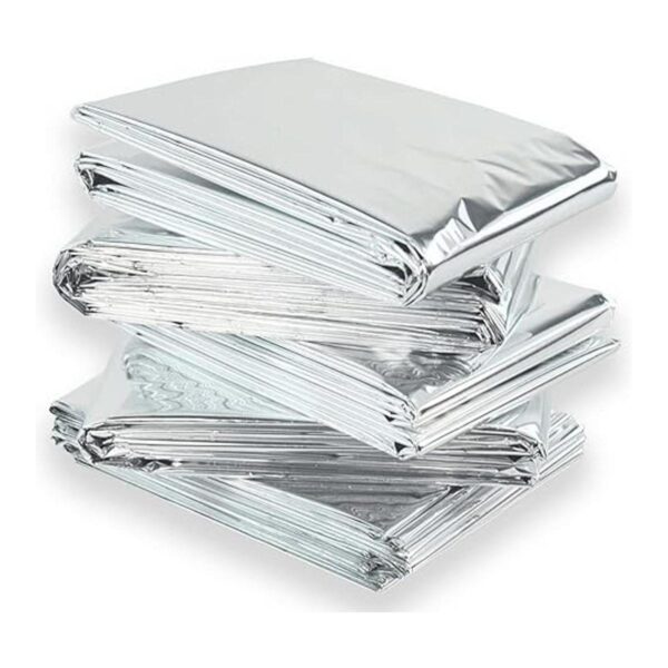Paquete de 50 mantas de emergencia Mantas de Mylar_2