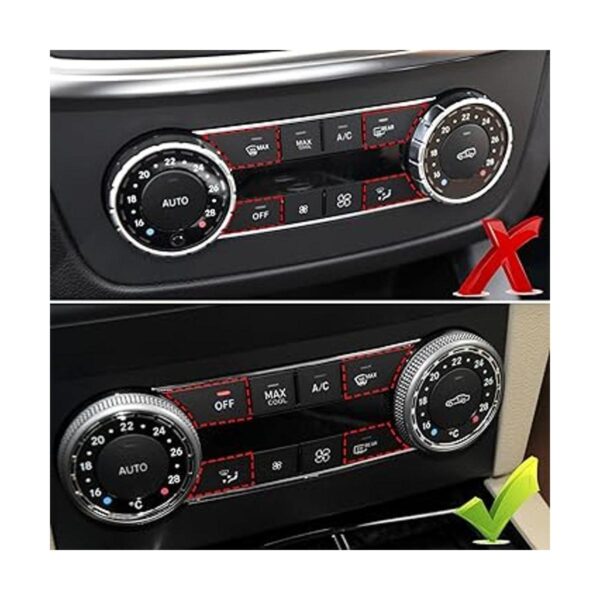 Jaronx Compatible con botones de control climático_3