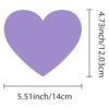 UNIIDECO 80 recortes en forma de amor decoración de_2