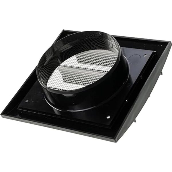 Vent Systems Cubierta de ventilación de aire negra de 4_2