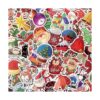 AOWDIAO 200 calcomanías de vinilo lindas de Feliz Navidad_3