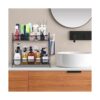 Organizador grande de encimera para encimera de baño_5