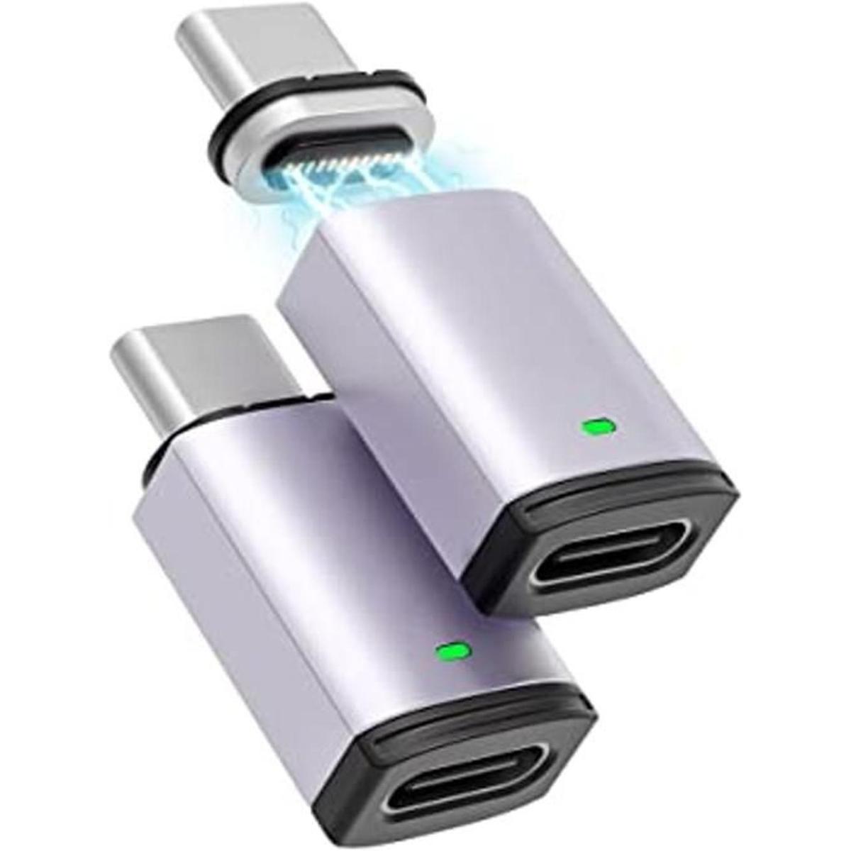 Adaptador magnético USB C de carga rápida de 100 W