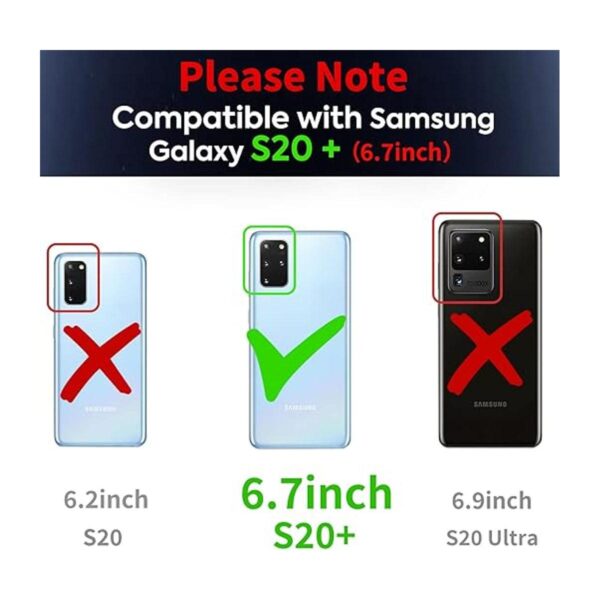 Buleens Funda para Galaxy S20 Plus bonito patrón de_2