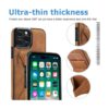 Felico Funda tipo cartera compatible con iPhone 14 Pro_5