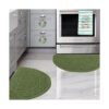 Tapetes de cocina verdes para piso 2 piezas de 18 x 30_1