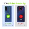 Funda para teléfono Cricket Dream 5G funda nancheng para_2