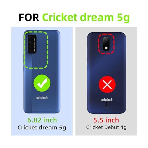 Funda para teléfono Cricket Dream 5G funda nancheng para_2