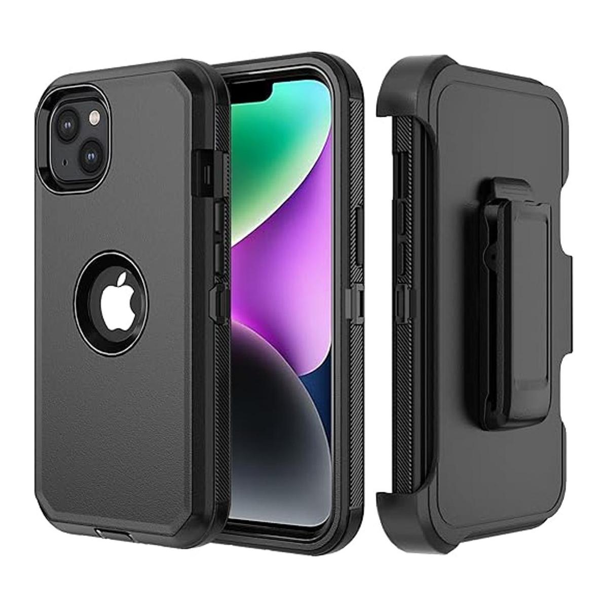 TASHHAR Funda de teléfono para iPhone 14 Plus resistente