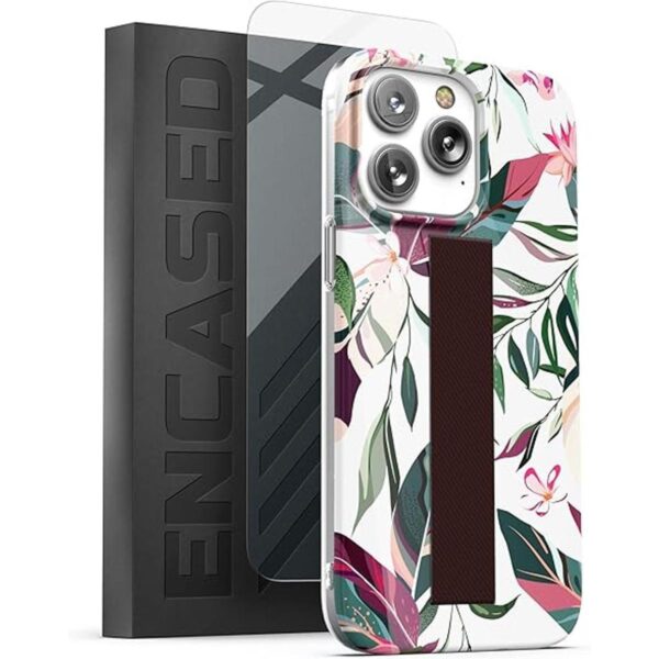 Encased Funda con lazo de mano para iPhone 14 PRO con_1