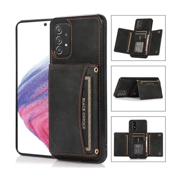 NKECXKJ Funda tipo cartera para Samsung Galaxy A53 5G con_5