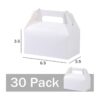 UnicoPak Paquete de 30 cajas de regalo blancas a dos_2