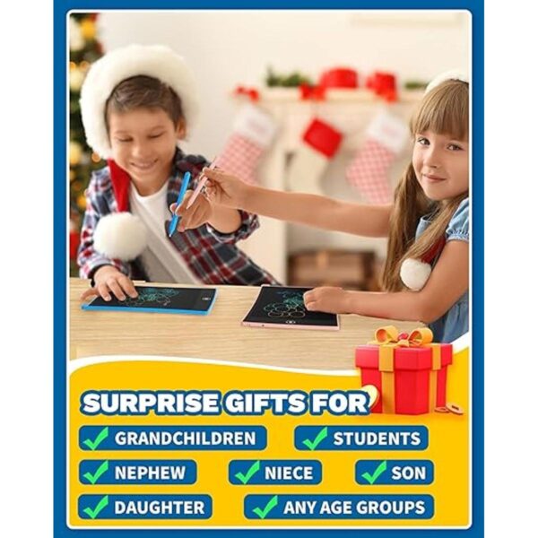 TEKFUN Juguetes para niños 2 tabletas de escritura LCD