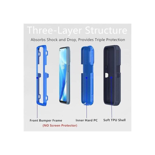Funda para Oneplus Nord N200 5G resistente a prueba de_2