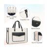 Missnine Bolsa de lona para laptop de 15.6 pulgadas_5