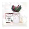 Tarros de Navidad para centro de mesa decoración de árbol_6