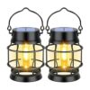 UBright Paquete de 2 linternas solares colgantes faroles_1
