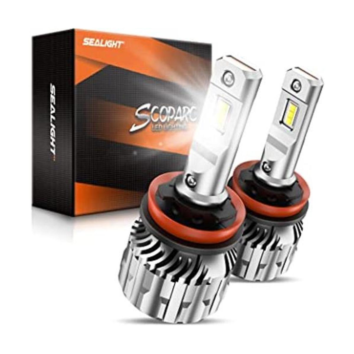 SEALIGHT Bombillas LED H11 70 W 18000 lúmenes por luces