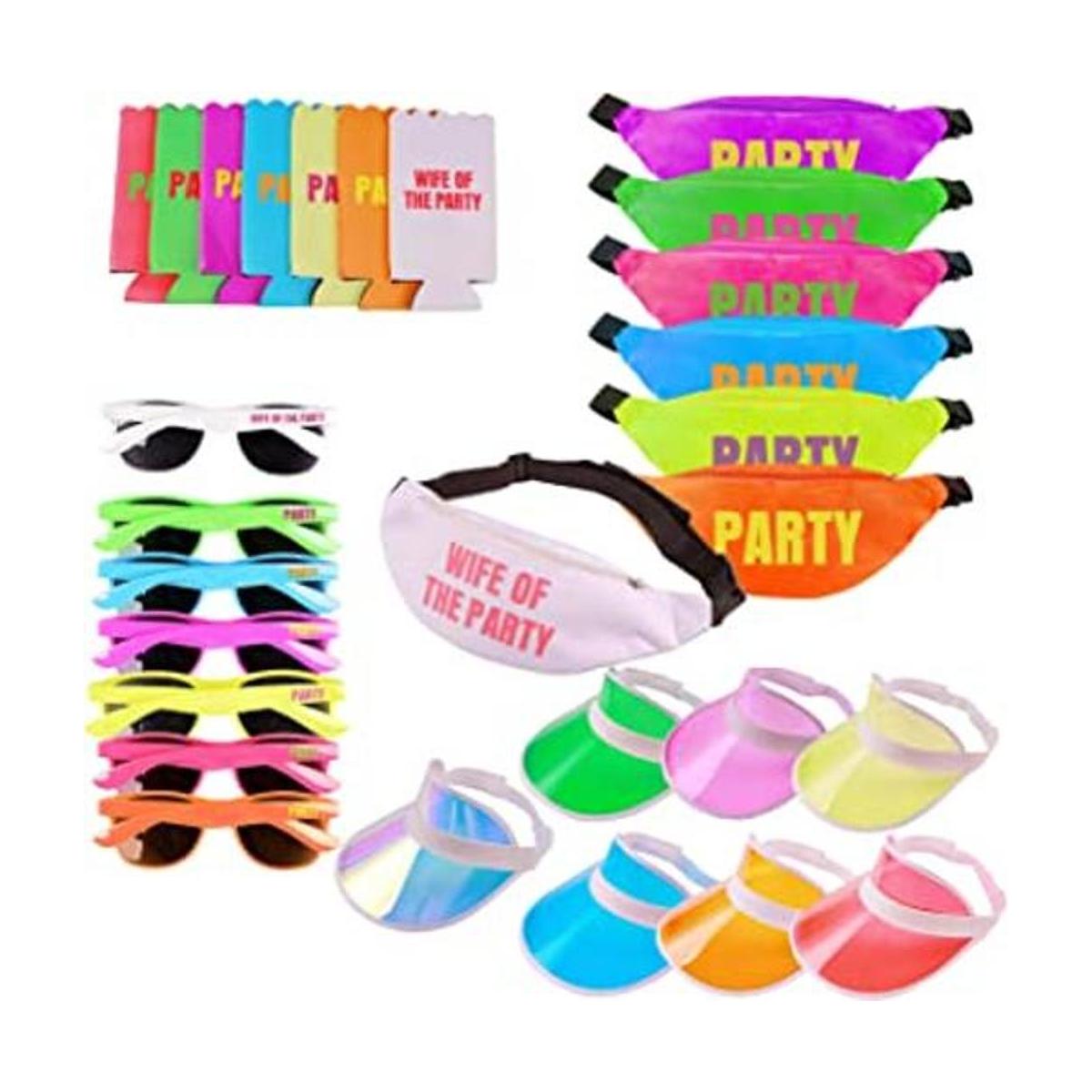 Riñonera retro de 28 piezas para despedida de soltera