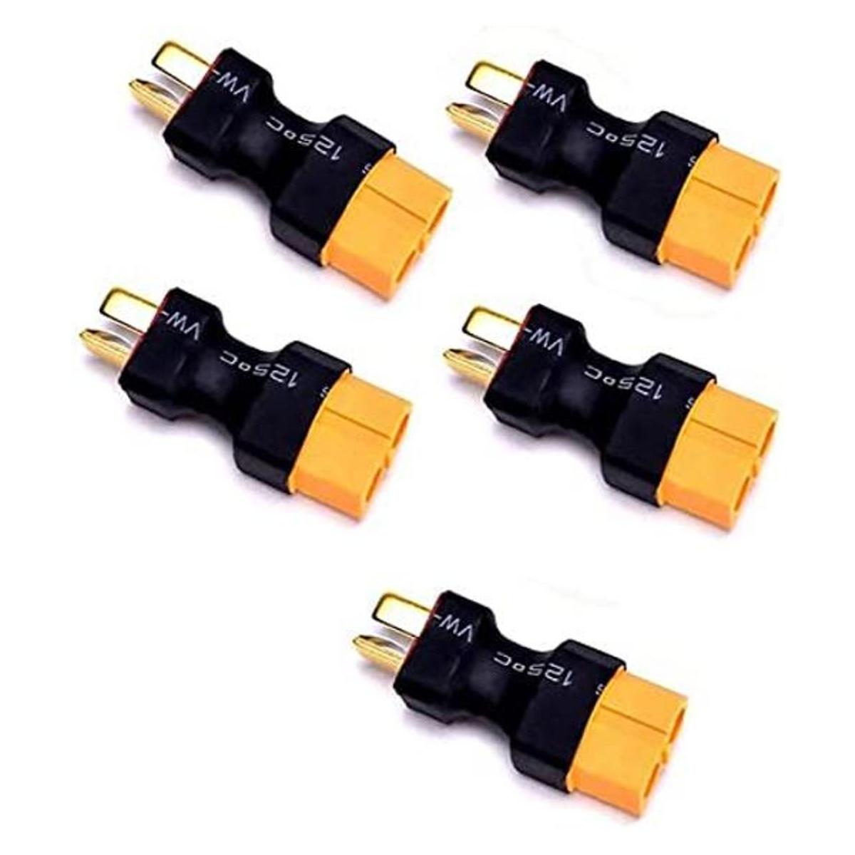 LinsyRC 5 piezas de conector hembra XT60 a Deans TPlug