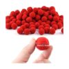 TUPARKA 100 pompones rojos de 1 pulgada para manualidades
