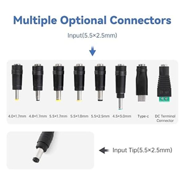 HZHFCB 3V24V 3A 72W Power Supply Adjustable DC from 3V to_4