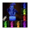 Lámpara LED de ilusión 3D luz nocturna 3D para niños 16_1