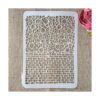 TIAMECH 6 plantillas de textura de mosaico para pintar