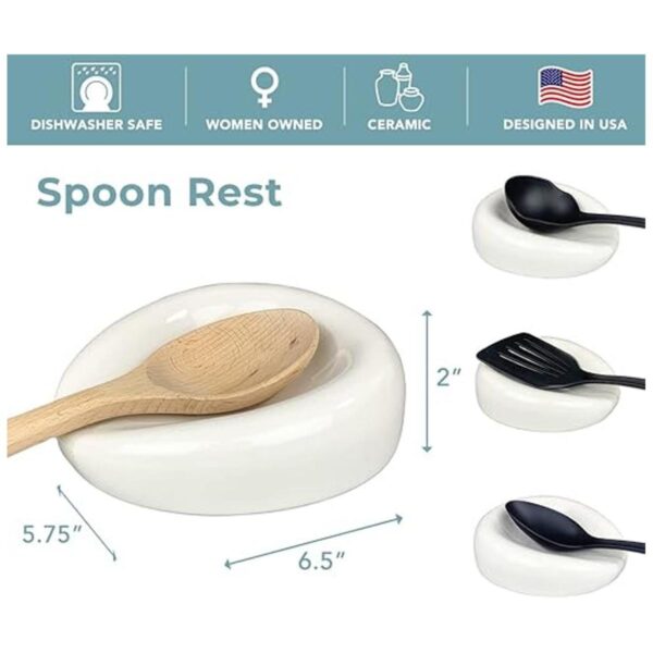 Scarlettwares Soporte para espátula para estufa espátula_2
