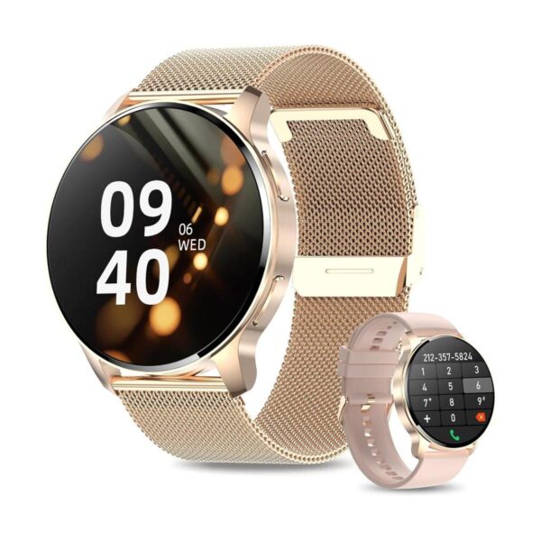 Lefitus Reloj inteligente con Bluetooth para hacer y_1