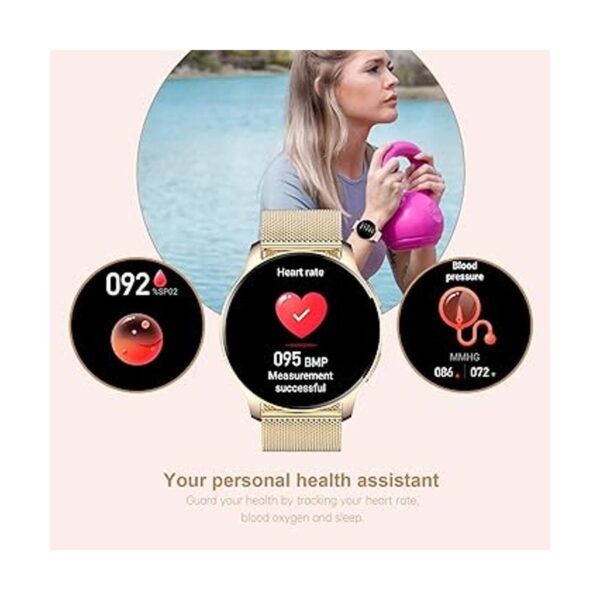 Lefitus Reloj inteligente con Bluetooth para hacer y_5