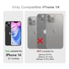 Benbenjaytek Funda delgada para iPhone 14 de 6.1 pulgadas_2