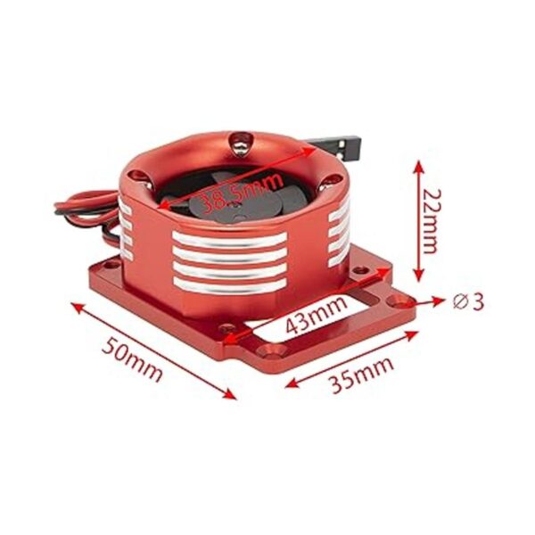 DKKY Ventilador de refrigeración de motor modelo RC_3