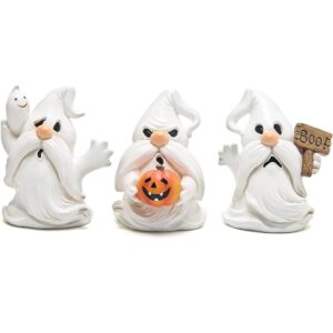 Hodao 3 piezas de gnomos de Halloween para interiores en_1