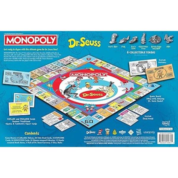 Monopoly Dr. Seuss Compra vende intercambia libros de_4