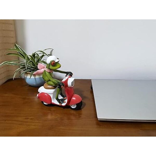 Figuras de rana decorativas divertidas y creativas estatua