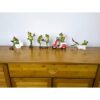 Figuras de rana decorativas divertidas y creativas estatua