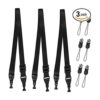 Paquete de 3 correas de hombro ajustables cómodas para_1