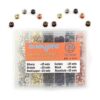 Alloypro Juego de 150 tornillos Chicago kit surtido de 6_1
