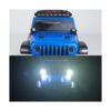 Luces delanteras de coche RC de 124 luces LED blancas_3