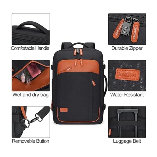 Mochila de transporte mochila extra grande de 40 L
