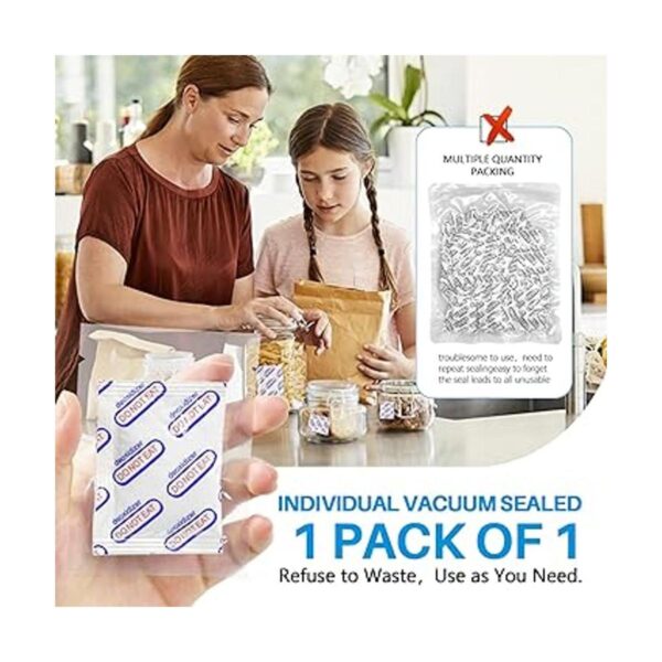 Paquete de 100 absorbentes de oxígeno para almacenamiento_2