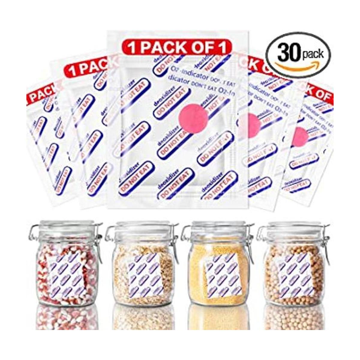 Paquete de 100 absorbentes de oxígeno para almacenamiento