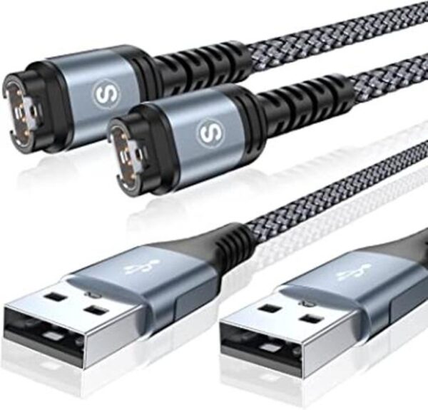 Garmin Cable cargador de reloj 2 unidades 4 pies_1