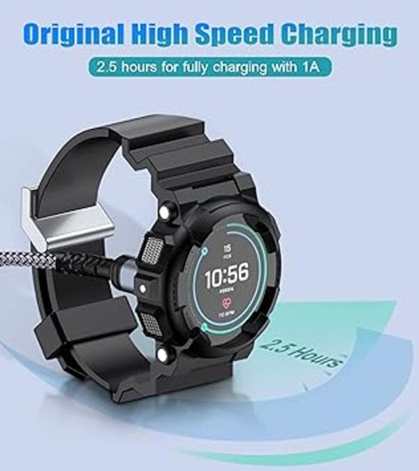 Garmin Cable cargador de reloj 2 unidades 4 pies_4