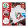 36 hojas de transferencia de calor de Navidad para_3